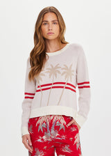 PALMA JONI KNIT CREW TOP| بلوزة PALMA - Maison Clad