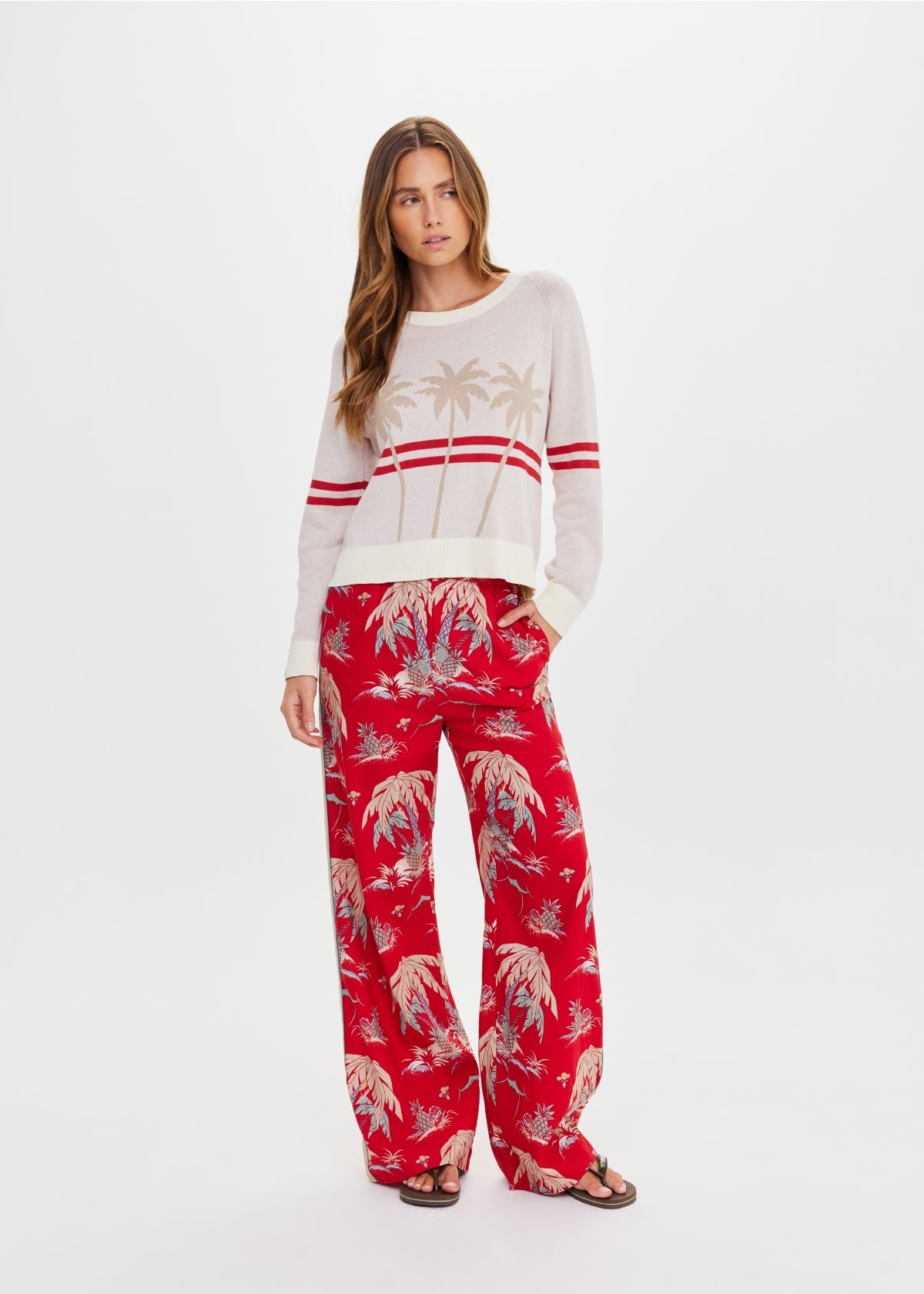 PALMA SIERRA WIDE LEG PANT| سروال PALMA - Maison Clad