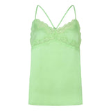 Pandora Green Camisole Top | بيجاما نسائية - Maison Clad