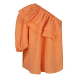 Peach Coral Blouse | توب ملابس داخلية - Maison Clad