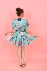 Polly Astro Dress Green Short | فستان نسائي - Maison Clad