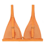 Polly Orange Bikini Top | ملابس سباحة نسائية - Maison Clad