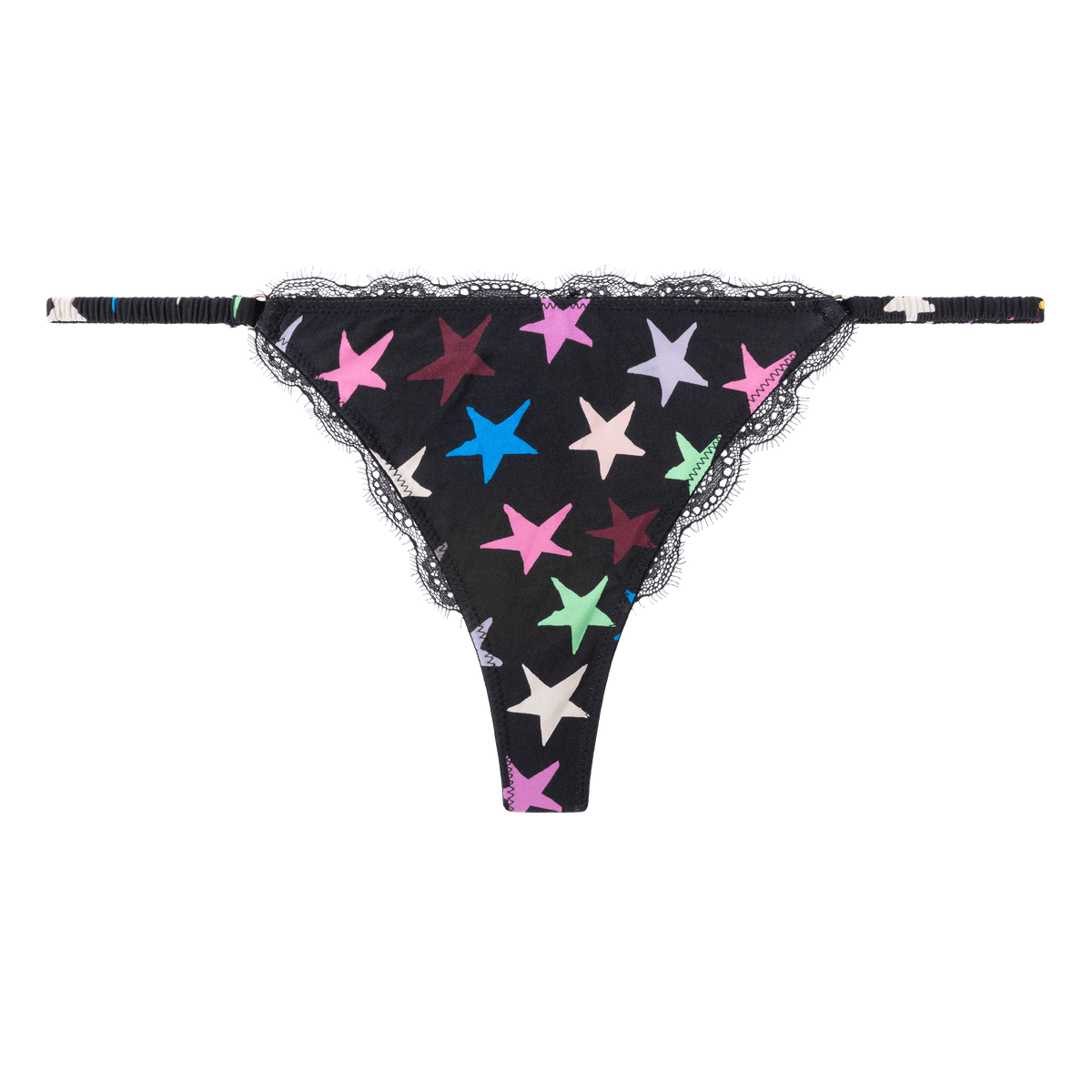 Roomie Star Thong | الملابس الداخلية الدانتيل - Maison Clad