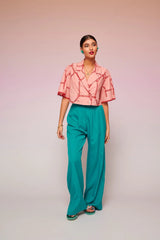 Roxy Shirt Pink | قميص نسائي - Maison Clad