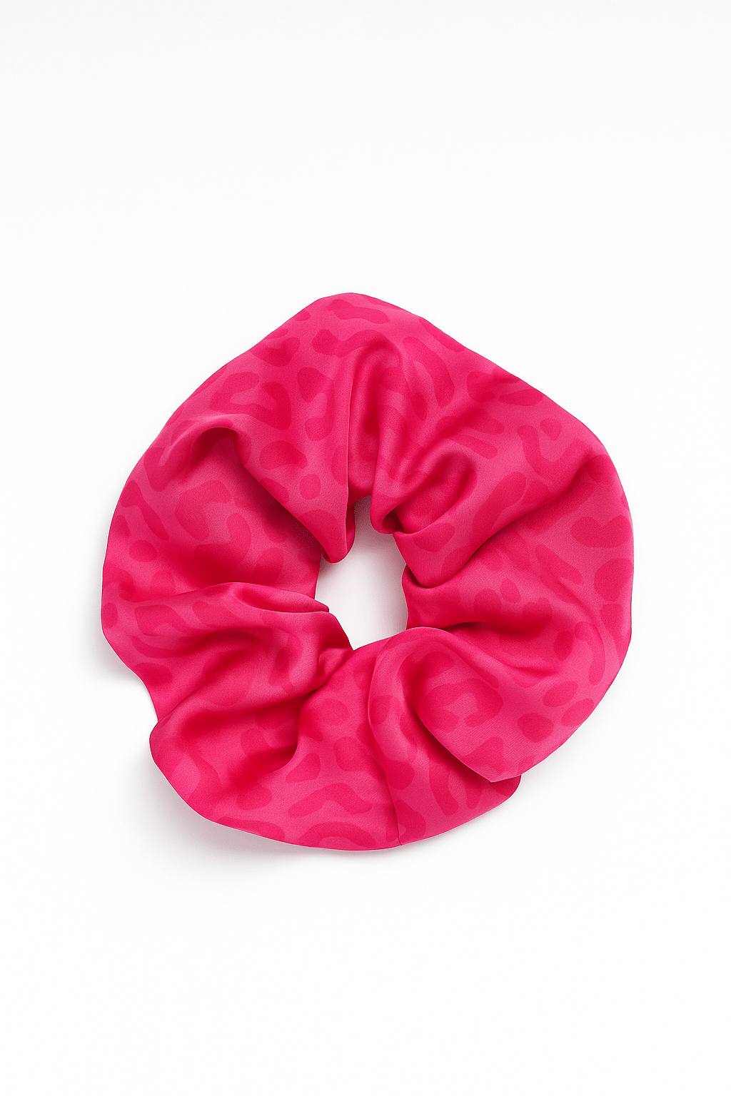 Scrunchies WhiteHello in our prints - Leo Pink| ربطة عنق - Maison Clad