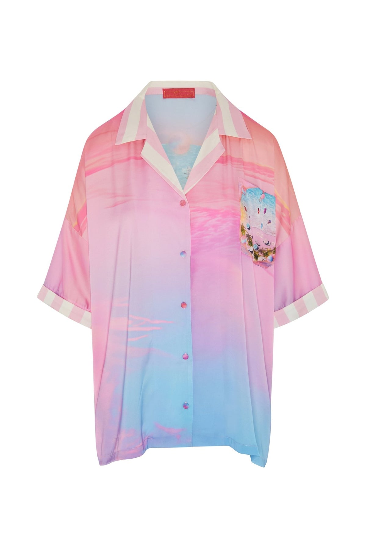 Shirt Arty Beach Time NYFW| بلوزة نسائية - Maison Clad