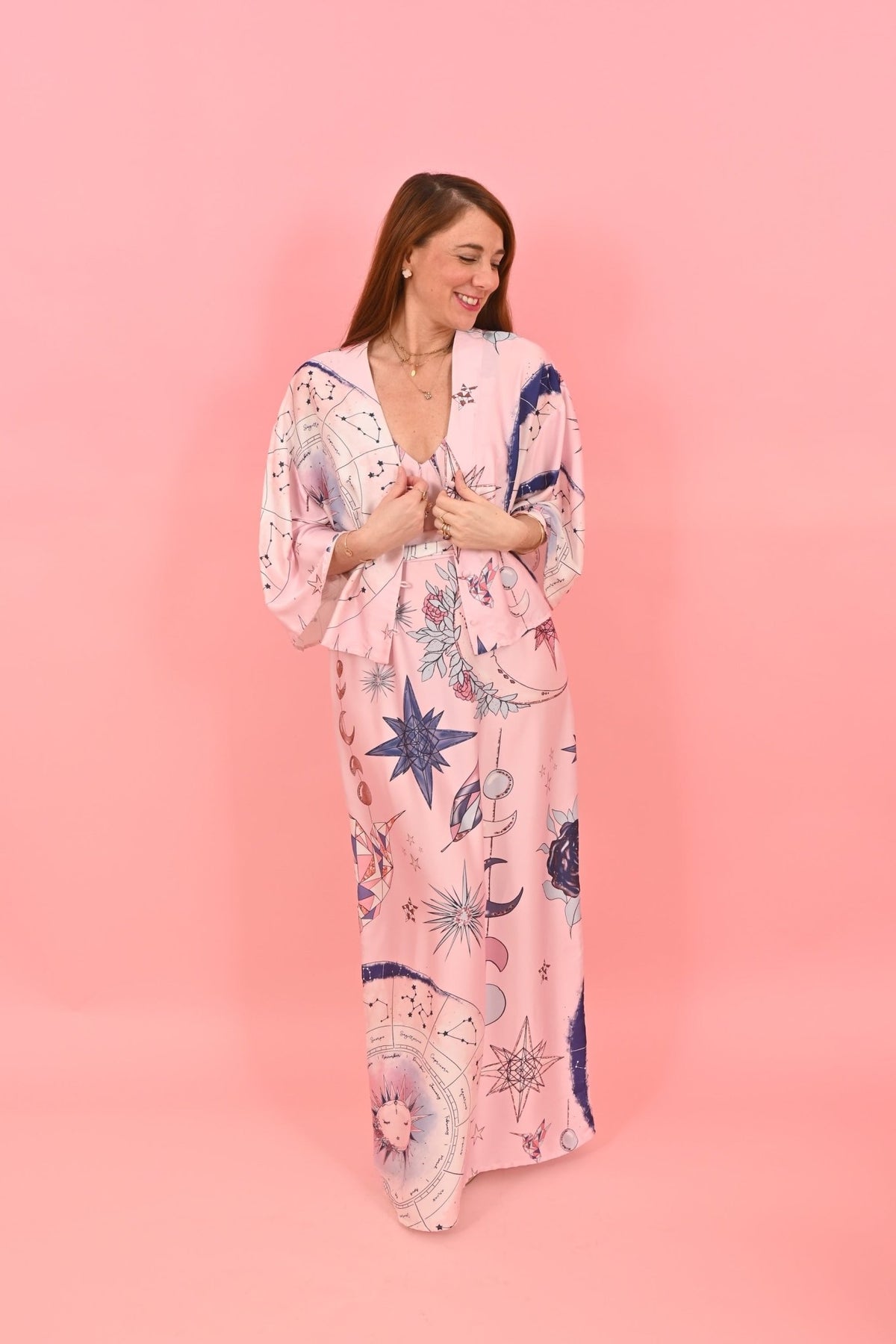 Shirt Curty Astro Pink | بلوزة نسائية - Maison Clad