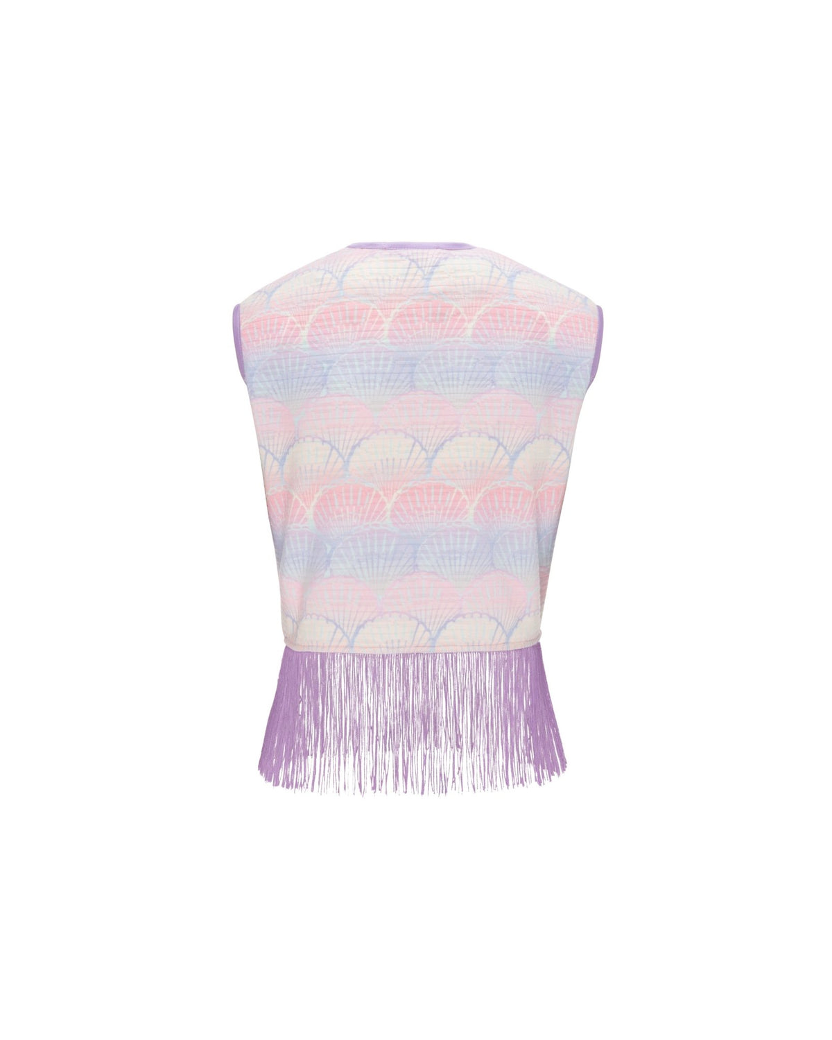 Shirt Dallas Fringes Astrology Knitwear Cancer | بلوزة نسائية Dallas - Maison Clad