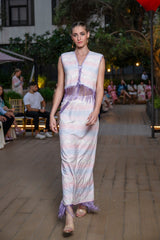 Shirt Dallas Fringes Astrology Knitwear Cancer | بلوزة نسائية Dallas - Maison Clad