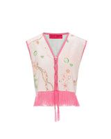 Shirt Dallas Fringes Astrology Knitwear Leo | بلوزة نسائية Dallas - Maison Clad