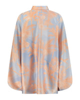 Shirt Dora Tiger Print Orange | بلوزة نسائية Dora - Maison Clad