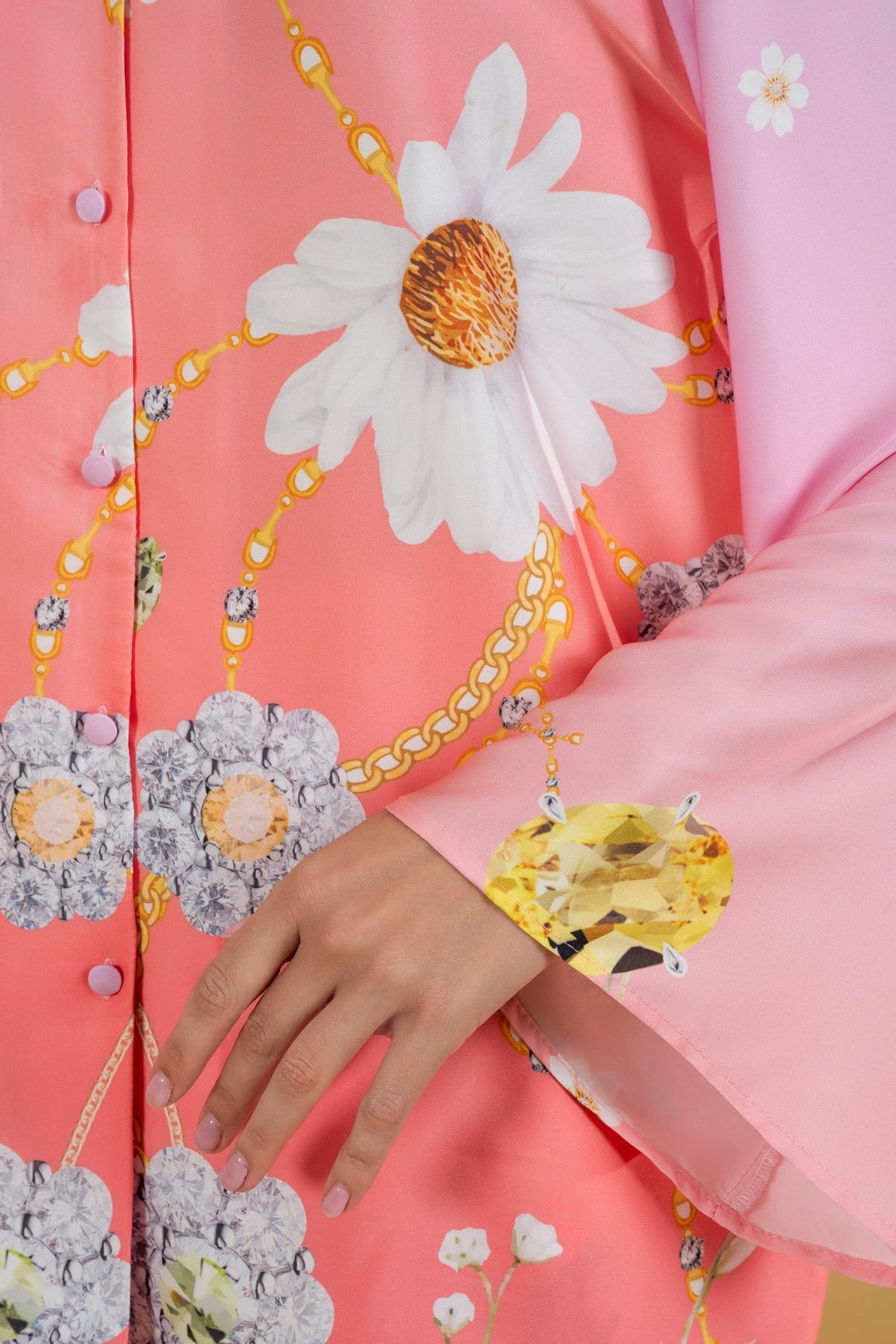 Shirt Louisa Daisy Gradient | بلوزة نسائية Louisa - Maison Clad