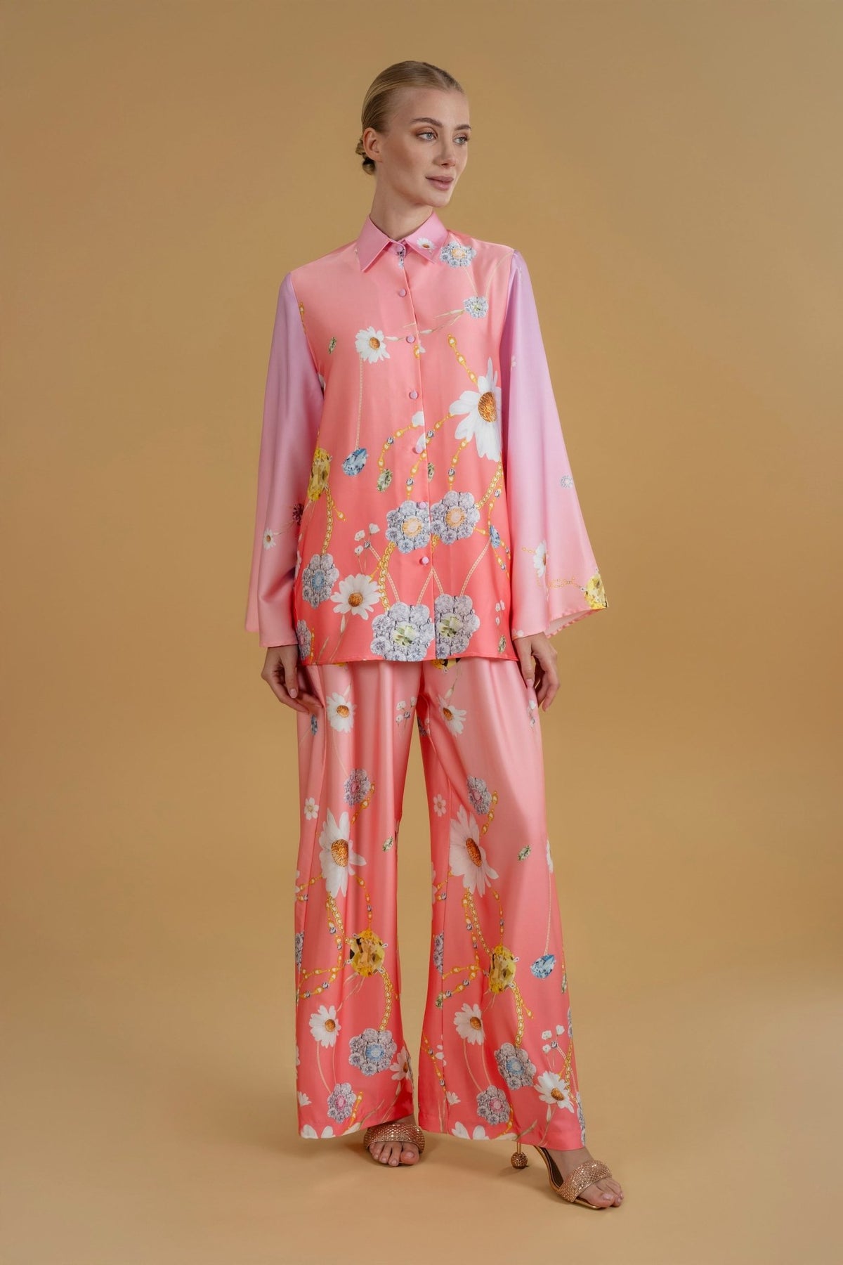Shirt Louisa Daisy Gradient | بلوزة نسائية Louisa - Maison Clad