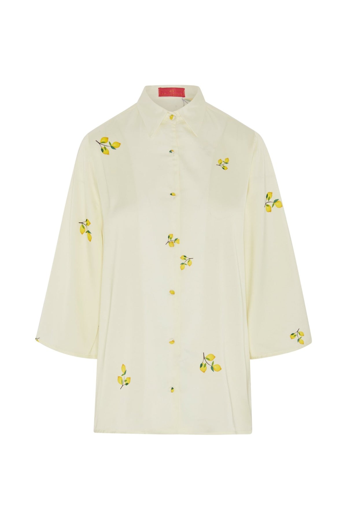 Shirt Louise Amalfi Off White All Over | بلوزة نسائية - Maison Clad