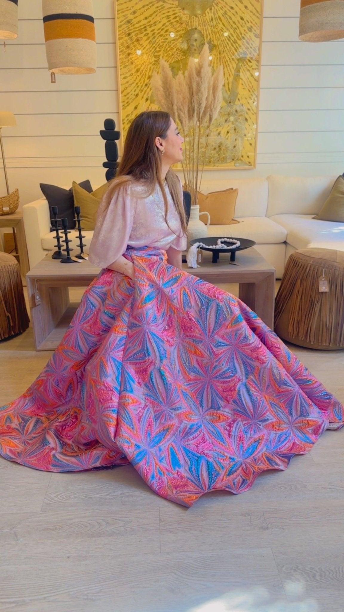 Shirt Teetop Pink Shimmers | بلوزة نسائية Teetop - Maison Clad
