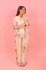 Short Sleeves Leo Jackets Rise Before The Sun Yellow| بلوزة نسائية - Maison Clad