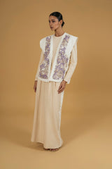 Skirt Knitwear Side Band |تنورة Knitwear Side Band - Maison Clad