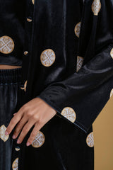 Skirt Velvety lace |تنورةVelvety Lace - Maison Clad