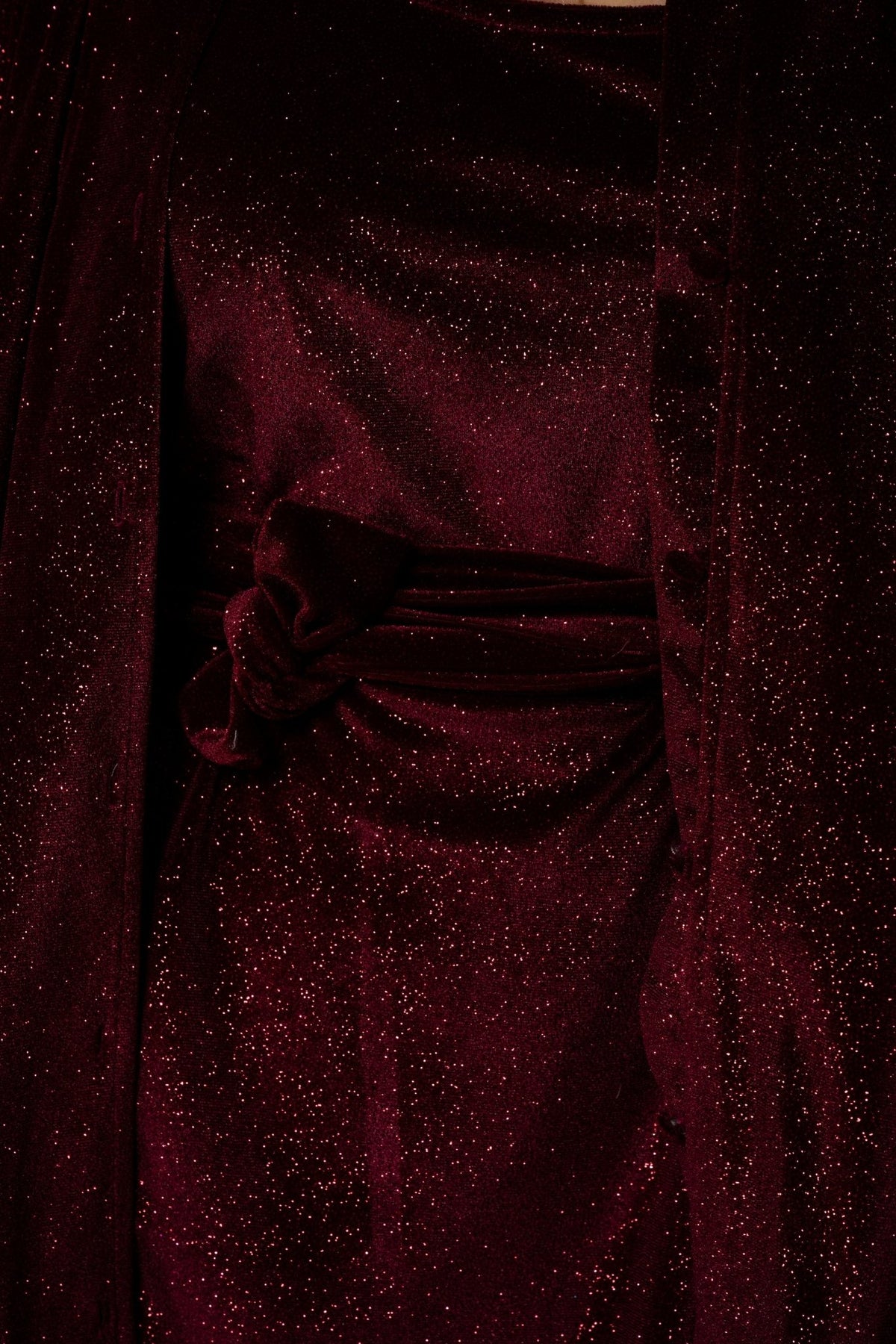 Straps Dress Dalvina Shimmers Velvet |فستان Dalvina Shimmers Velvet - Maison Clad