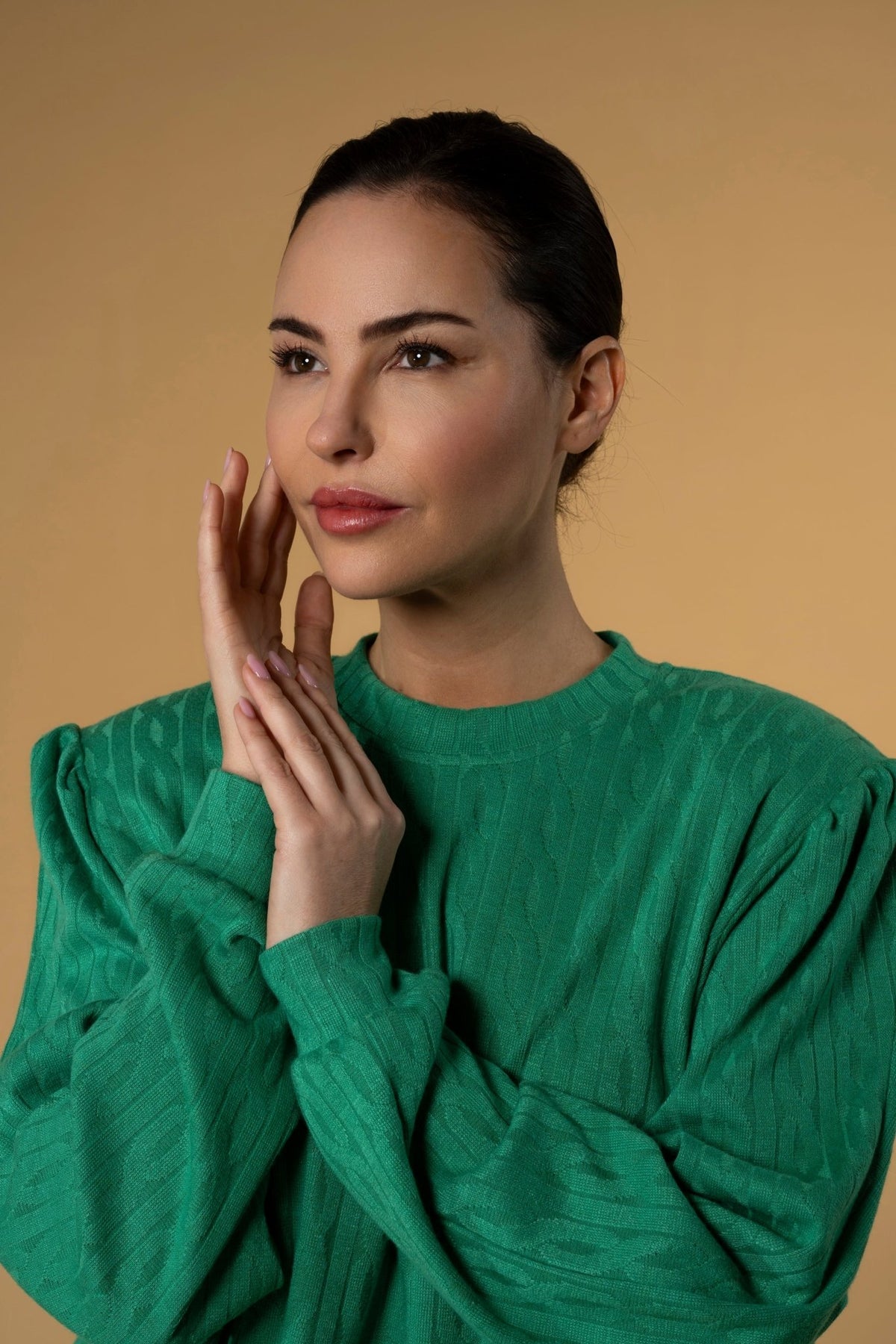 Sweater Tory Green| بلوزة نسائية Sweater Tory Green - Maison Clad