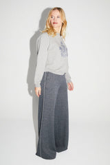 Trouser Charlie Geo Dots Blue|سروال Charlie Geo Dots Blue - Maison Clad