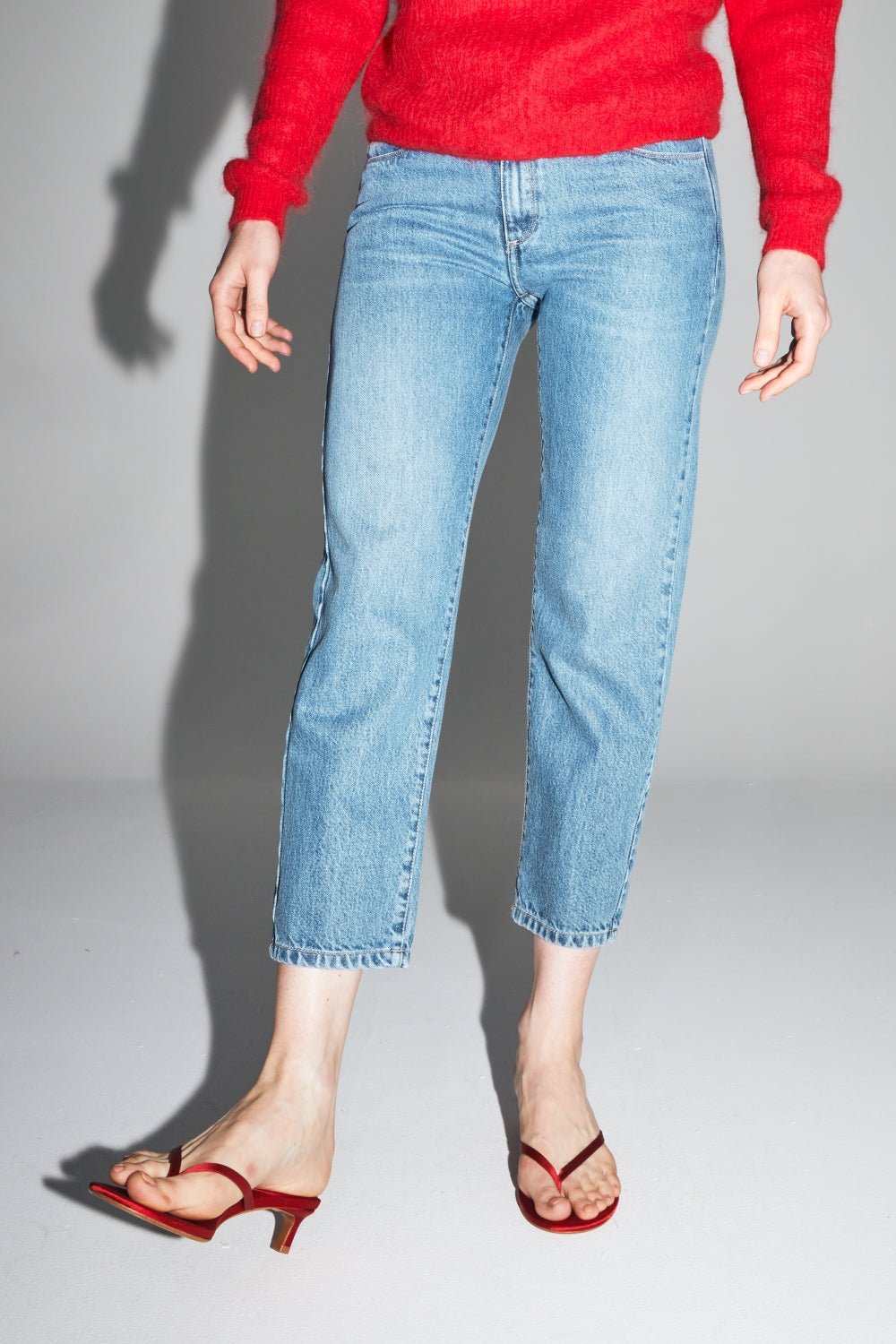Trouser Denim Alex Blue |سروال Denim Alex Blue - Maison Clad
