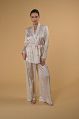 Trouser Jackomo Checks Pastel t|سروال Checks Pastel - Maison Clad