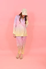 Trouser Marcel Astro Lilac|سروال - Maison Clad