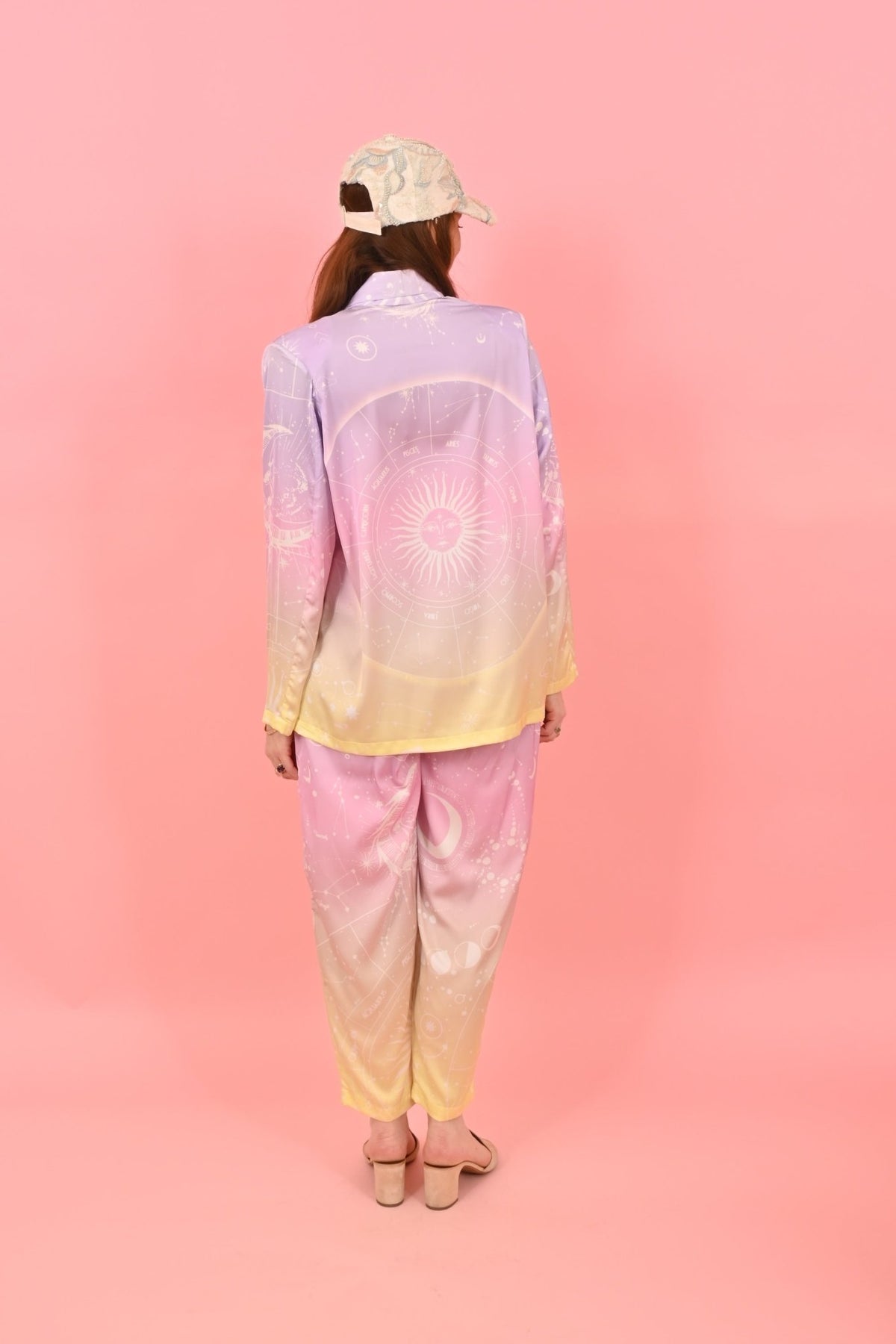 Trouser Marcel Astro Lilac|سروال - Maison Clad