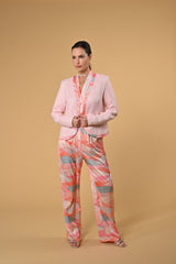 Trouser Marley Alif|سروال Marley Alif Bright Pink - Maison Clad