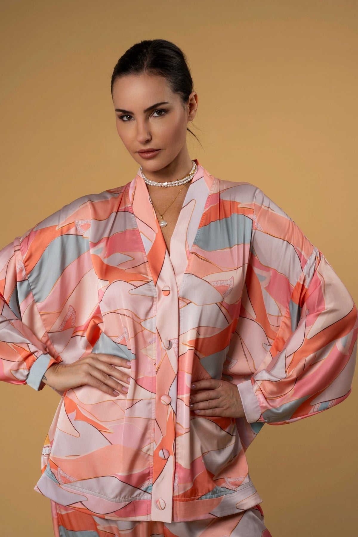 Trouser Marley Alif|سروال Marley Alif Bright Pink - Maison Clad