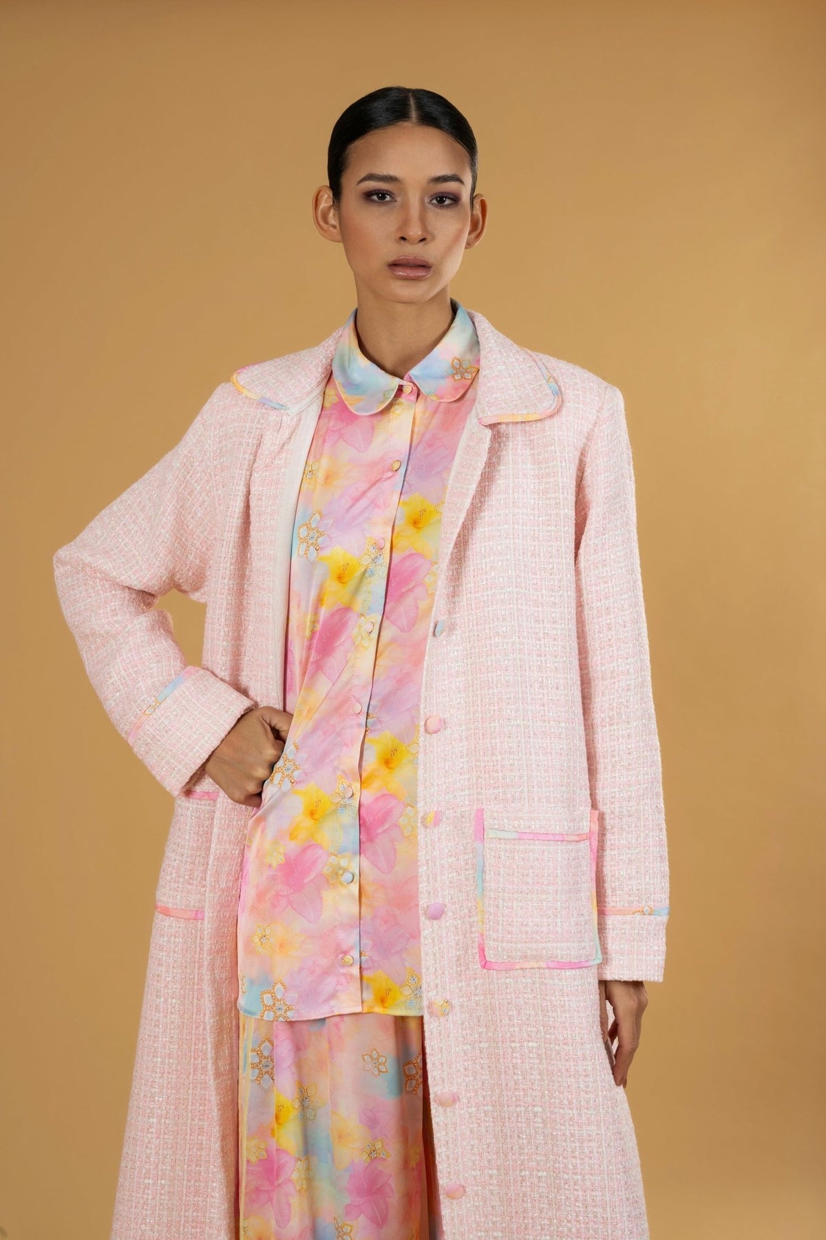 Tweed Coat Cardigan l |سترة Tweed Coat Cardigan - Maison Clad