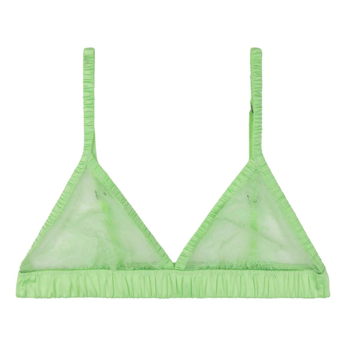 Uma Bra Lime | الملابس الداخلية الدانتيل - Maison Clad