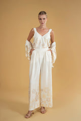 V Top Aspen Stella D'oro| بلوزة نسائية Aspen - Maison Clad