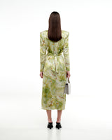 Long Dress Onyx Green - Onyx Green فستان