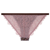 Brief Wild Rose Mini Flowers Print - Wild Rose Mini Flowers Print سروال النساء