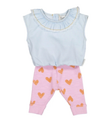 Baby Leggings Lavender - Baby بلوزة ضيقة