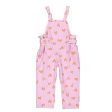 Jumpsuit Lavender W/Orange Hearts - Jumpsuit جمبسوت