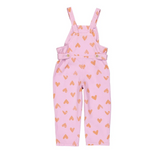 Jumpsuit Lavender W/Orange Hearts - Jumpsuit جمبسوت