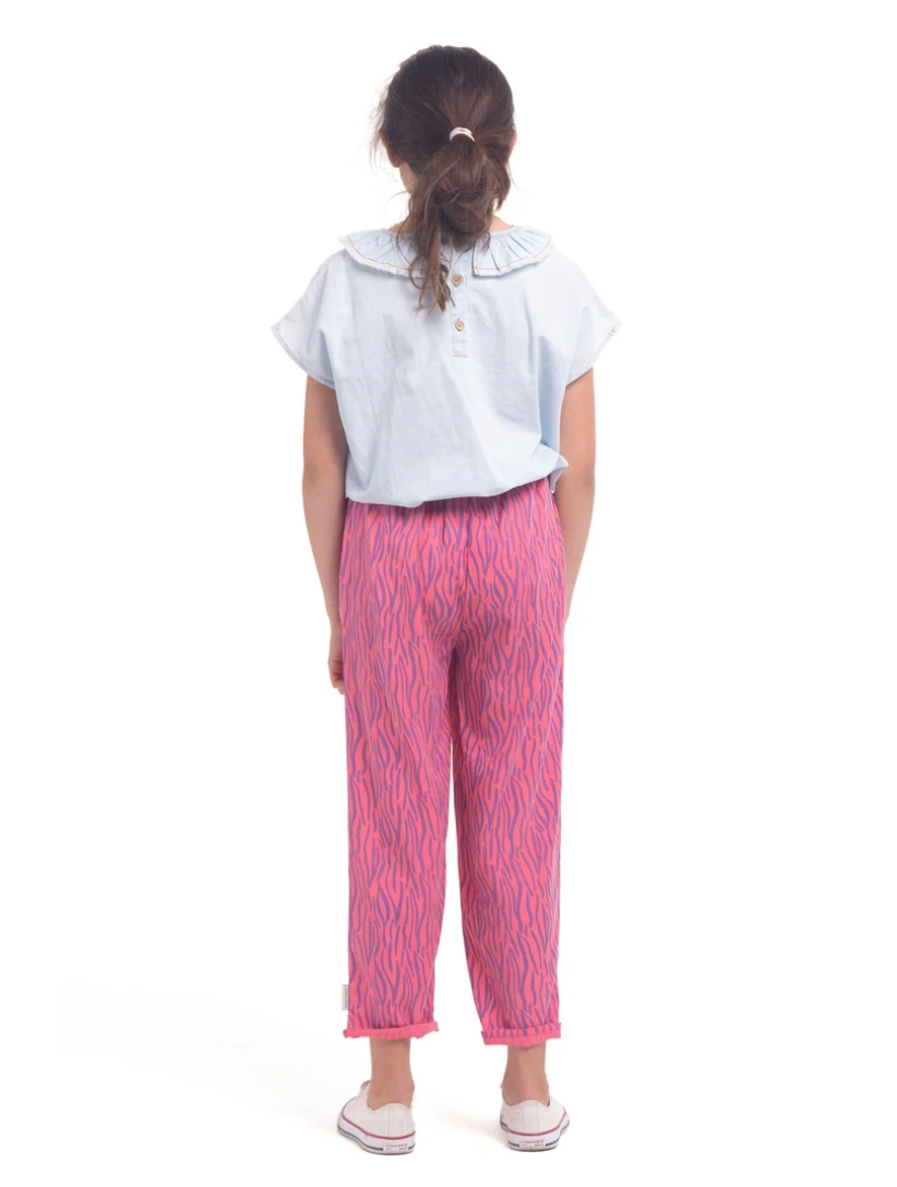 Blouse Light Chambray - Girls بلوزة