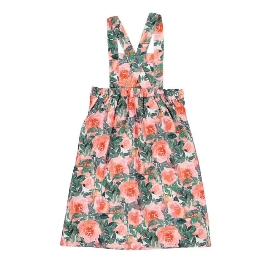 Dress Long Big Flowers - Long فستان