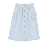 Long Skirt Light Chambray - Girls تنورة