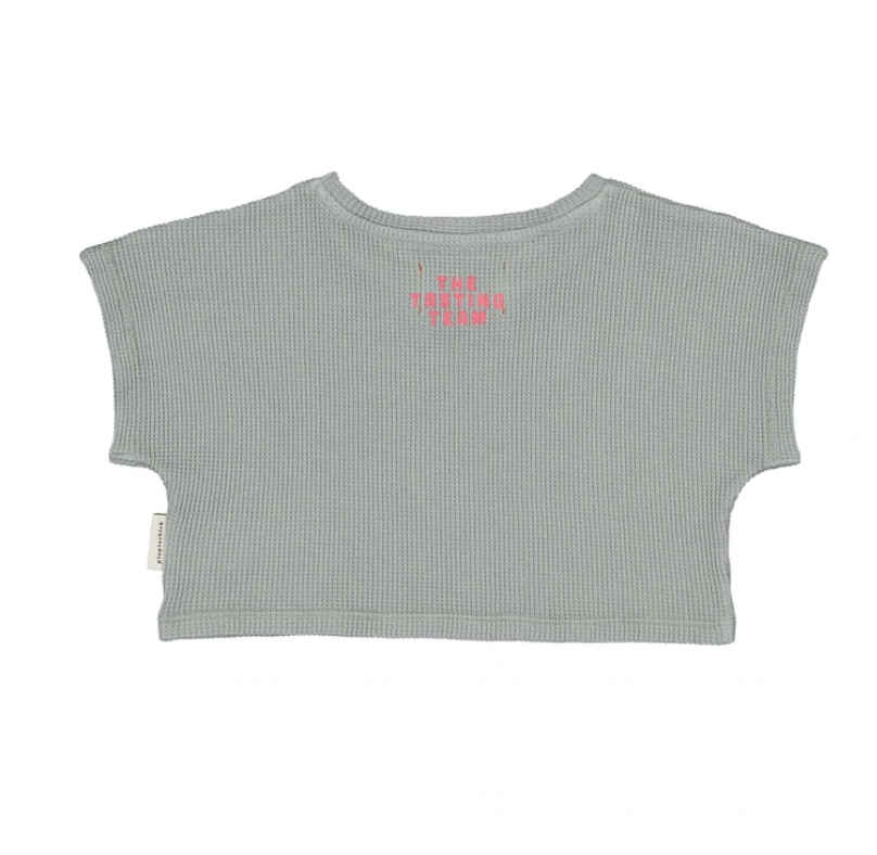 Crop Top Grey Ice Cream - Girls بلوزة