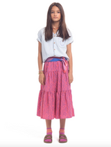 Long Skirt Animal Print - Girls تنورة