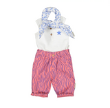 Baby Trousers Pink Animal Print - Baby سروال