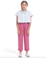 Trousers Pink Animal Print - Trousers سروال