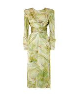 Long Dress Onyx Green - Onyx Green فستان