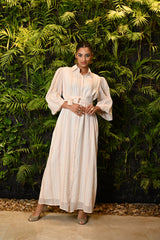 Miranda Cotton Lurex Dress | فستان نسائي