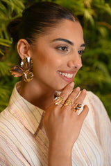 Miranda Cotton Lurex Dress | فستان نسائي