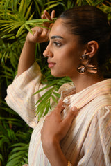 Miranda Cotton Lurex Dress | فستان نسائي